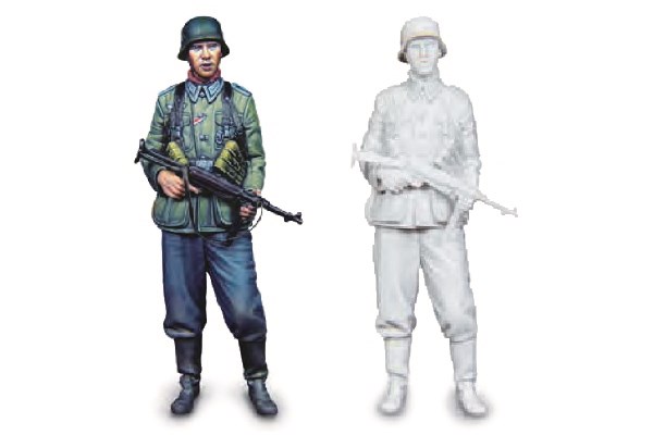 Wehrmacht Unteroffizier Early war color set, 8x17ml - 4