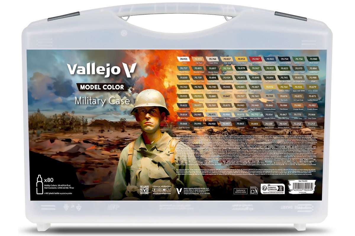 Military color set 80x18ml