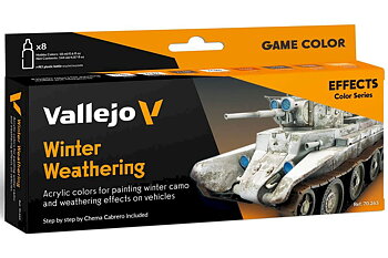Färgset: Vinter vädring 8x18ml