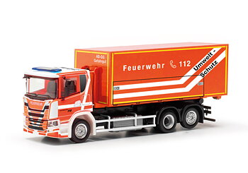 Scania CG17 rullflak 'Feuerweh