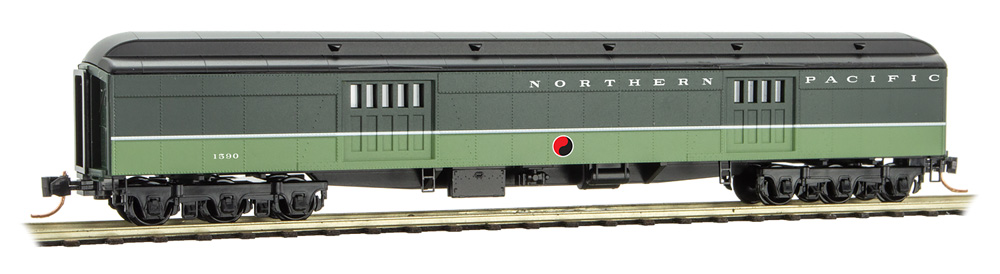 NP 70' hwt Mail Baggage Car, Rd #1590