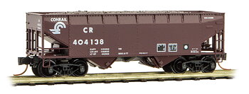 33' Twin bay hopper Conrail #404138