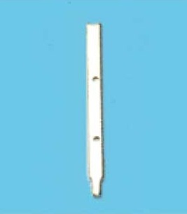 Relingstolpe 2 holes 28mm, 10st