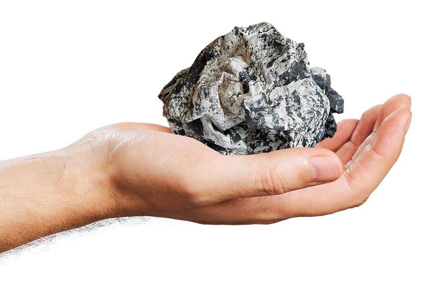 Wrinkle Rocks 'Wildspitze' 45x25.5cm - 5