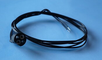 Lampholder, bi-pin (cable 350mm)