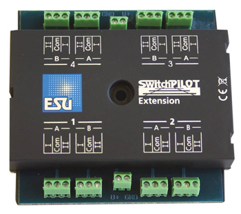 SwitchPilot Extension, 4x relay output, extension for SwitchPilot V1.0