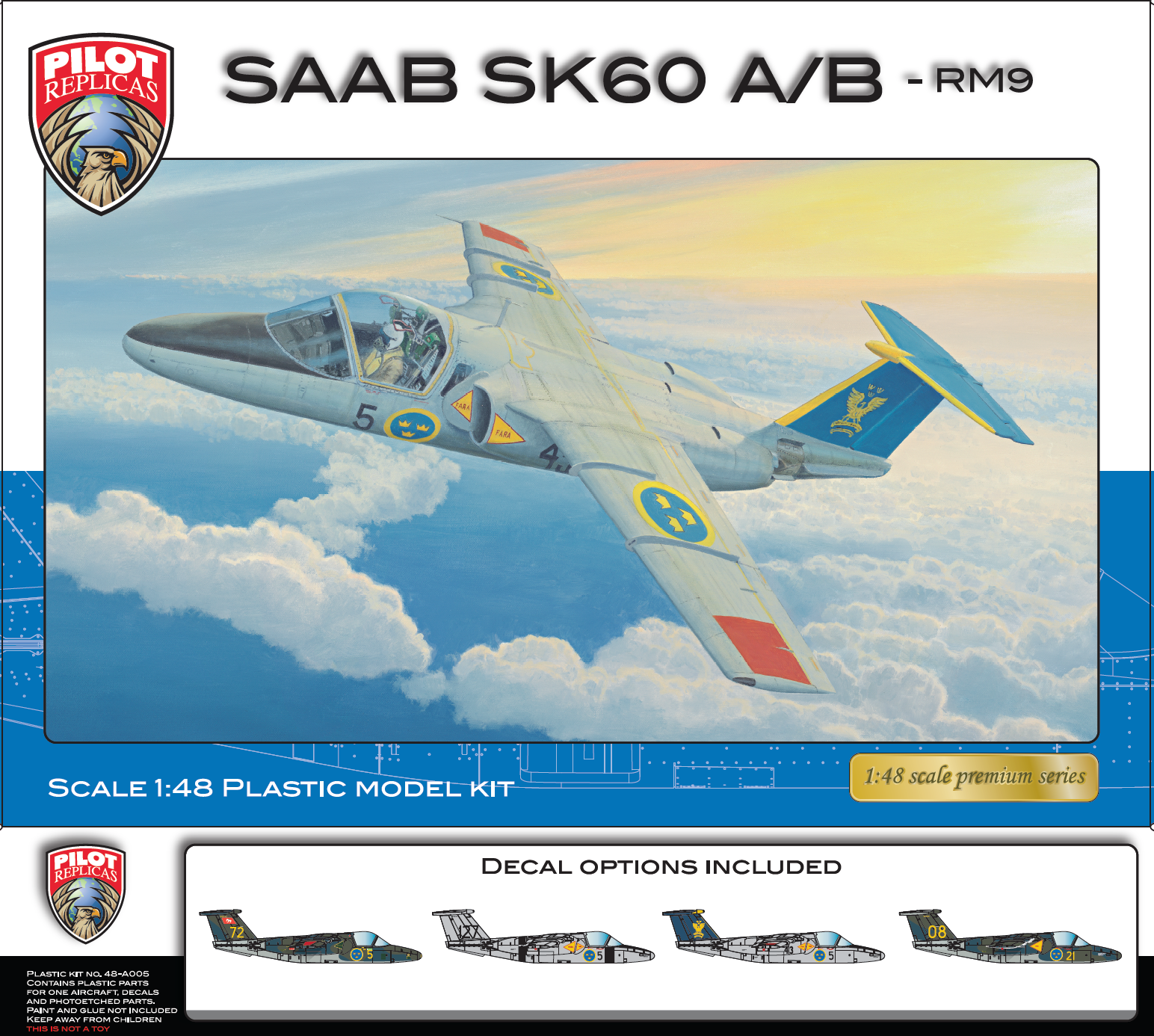 SAAB SK 60 A/B 1/48