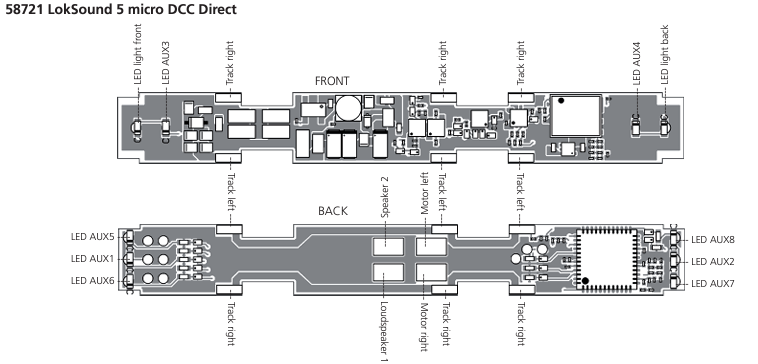 LokSound 5 micro DCC Direct - 2