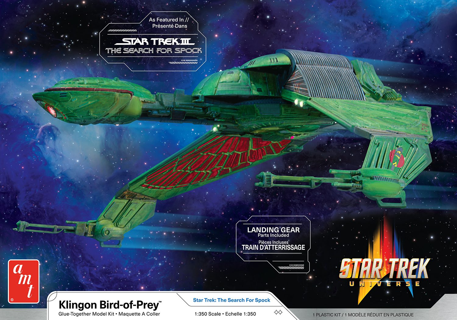 Star Trek Klingon Bird Of Prey 1/350