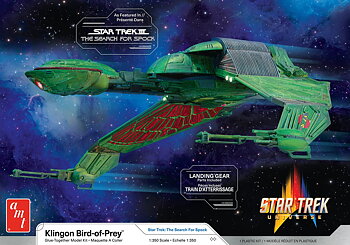 Star Trek Klingon Bird Of Prey 1/350