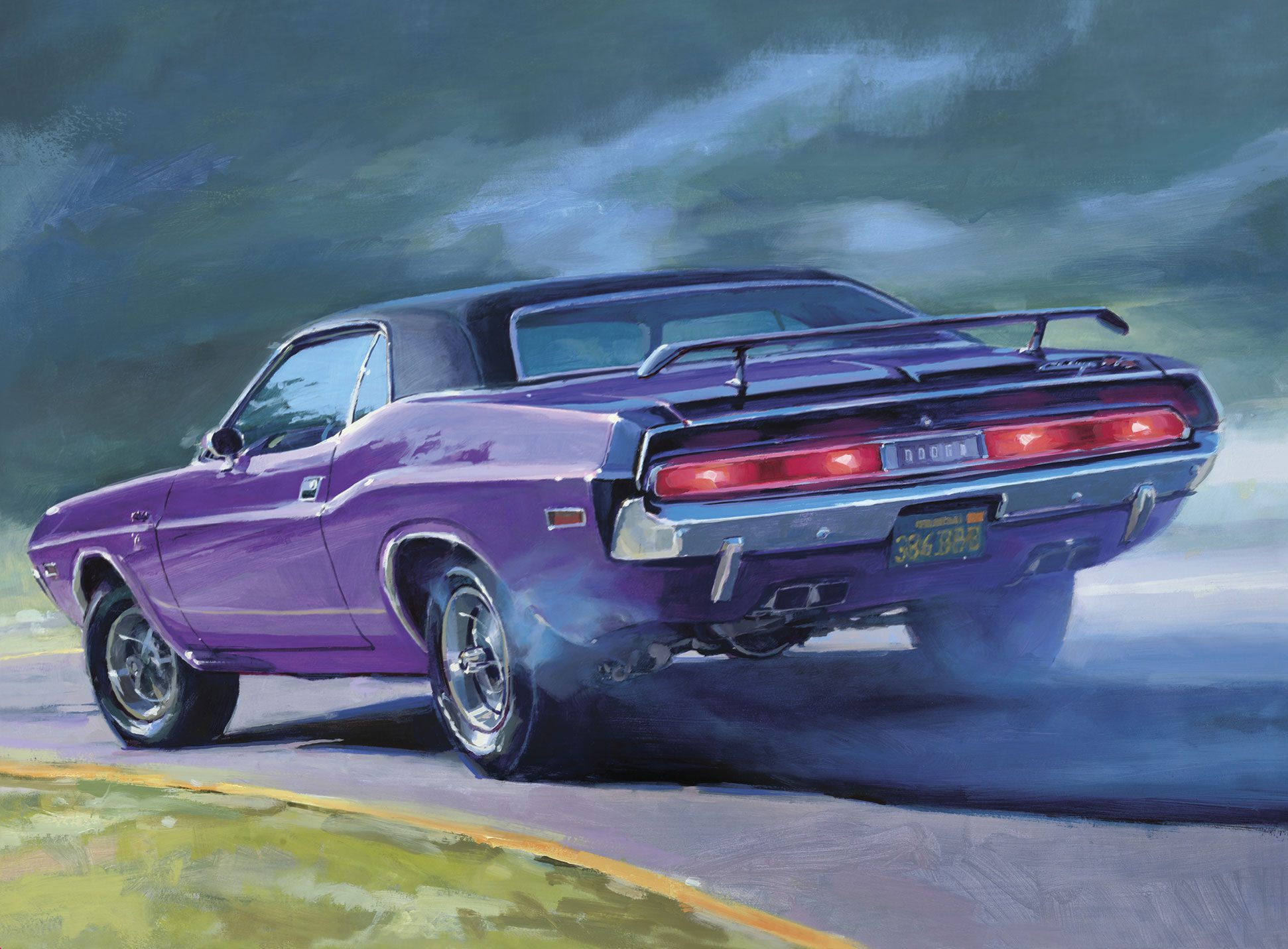 1970 Dodge Challenger USPS Stamp Series 1/25