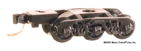 Buckeye Trucks w/ med. ext. couplers 1 pr (1173)