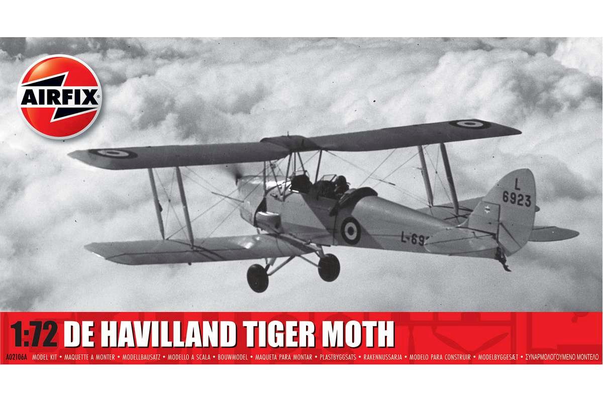 De Havilland Tiger Moth 1/72