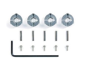 ALU WHEEL HUB 6MM