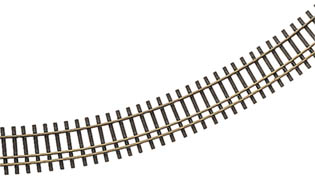 3-skenspår flex, H0-H0m, 680mm