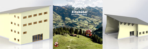 Gebäudebausatz Hahnenkam