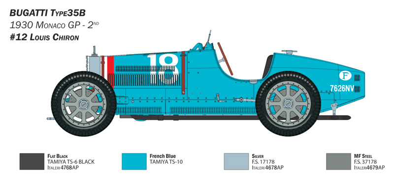 Bugatti Type 35B 1/12 - 2
