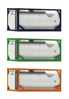 Sats med 3st tankcontainers