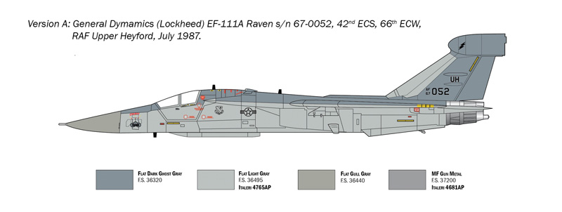 EF-111 A Raven 1/72 - 3