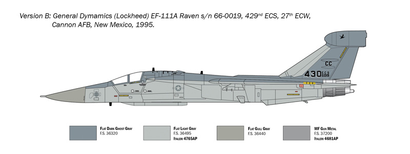 EF-111 A Raven 1/72 - 4
