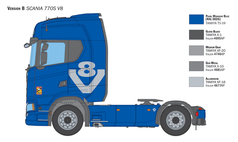 Scania 770S V8 1/24 - 6