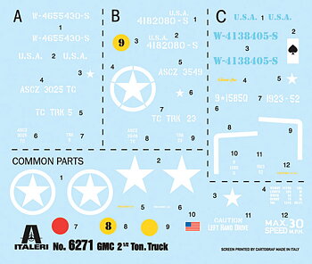 GMC 2 1/2 Ton. 6x6 Truck D-Day 80' Anniversary 1/35