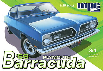69' Plymouth Barracuda 1/25