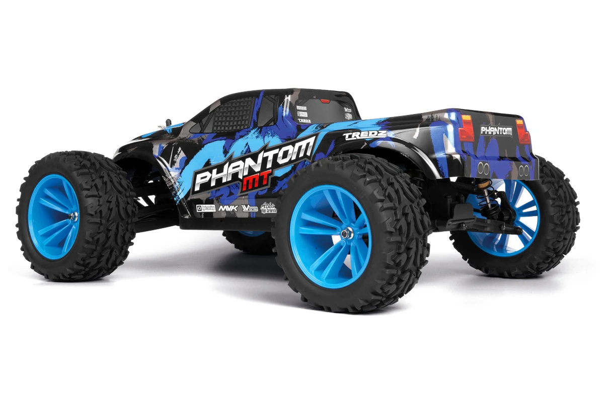 Phantom MT 1/10 RTR, Blå - 3