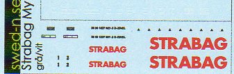 Dekalark Strabag My grå/vit