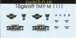 Dekalark Tågkraft TMY 1111