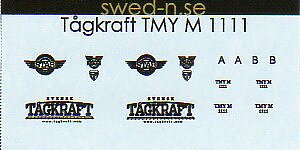 Dekalark Tågkraft TMY 1111