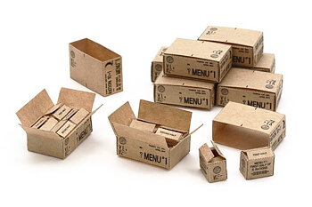 U.S. 10-IN-1 Ration Cartons 'WWII' 1/35