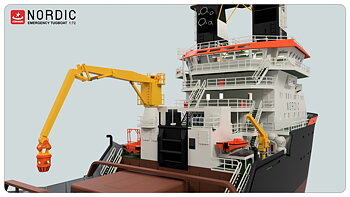 Nordic Emergency Tug Boat - incl. full interior and LED set