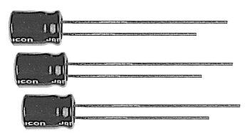 Kondensatorer, 20st 100uF / 16Volt