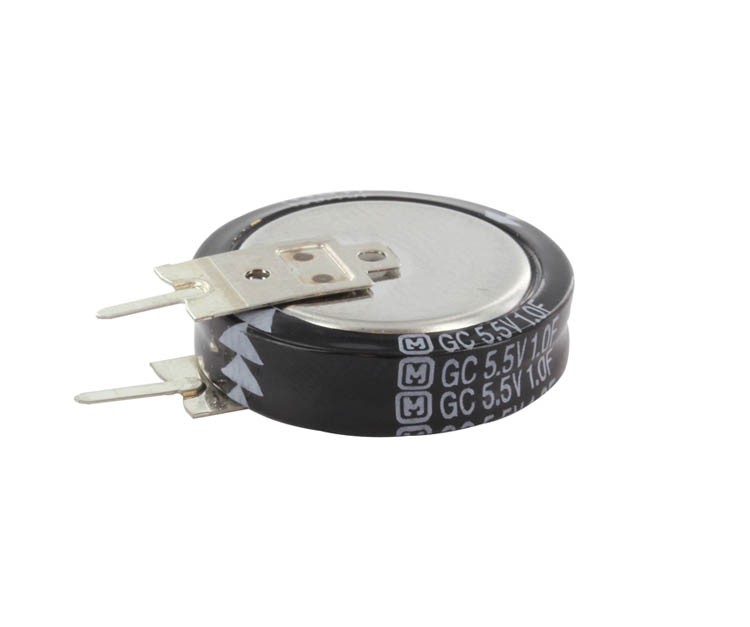 Kondensatorer, 2st Goldcap 1.0F / 5.5Volt
