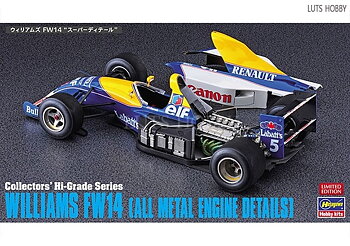 Williams FW14 w. metalparts 1/24