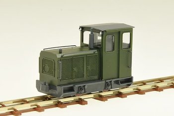 Diesellok Schöma, grön