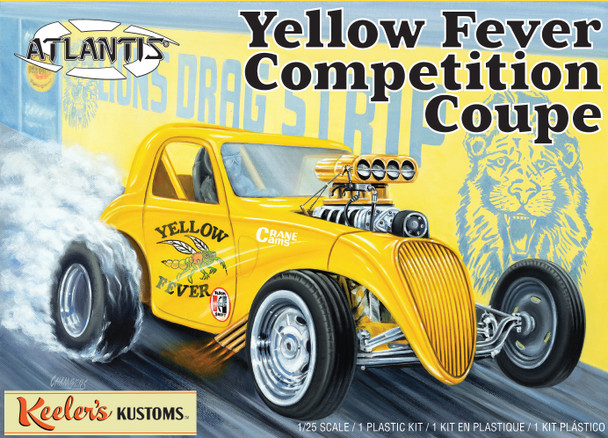 Keeler's Kustom Yellow Fever Competition Coupe 1/25