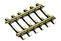 Flexräls Cd75, betongslipers