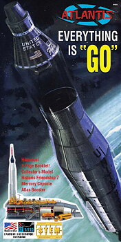Atlas-raket med John Glenn Mercury-kapsel 1/110