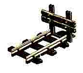 2 st Stoppbockar H0e, PECO