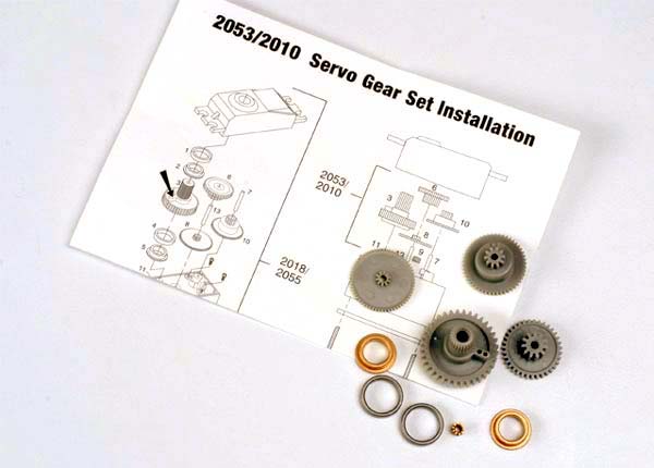 Drevsats för 2050/2056 servo
