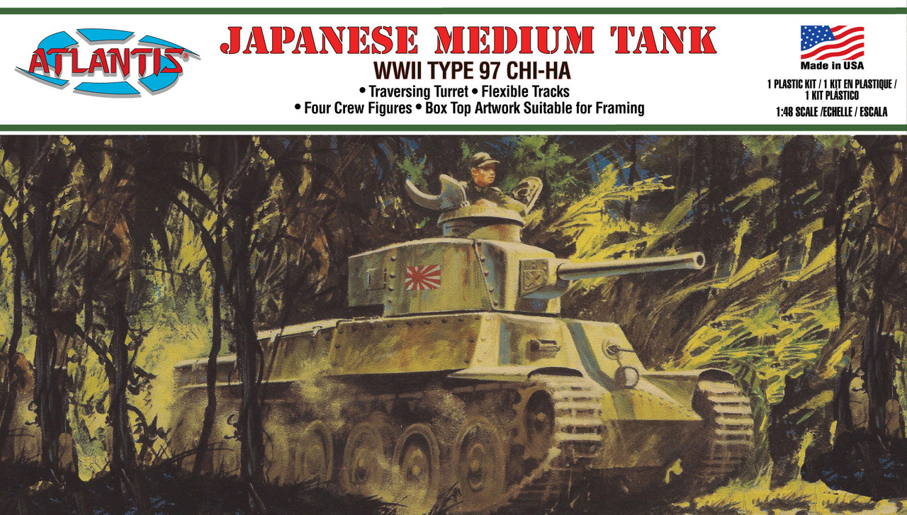 Japanese Medium Tank Chi-Ha 1/48