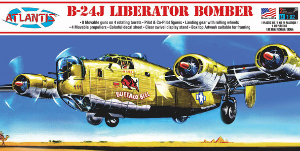 B-24J Liberator Bomber Buffalo Bill 1/92