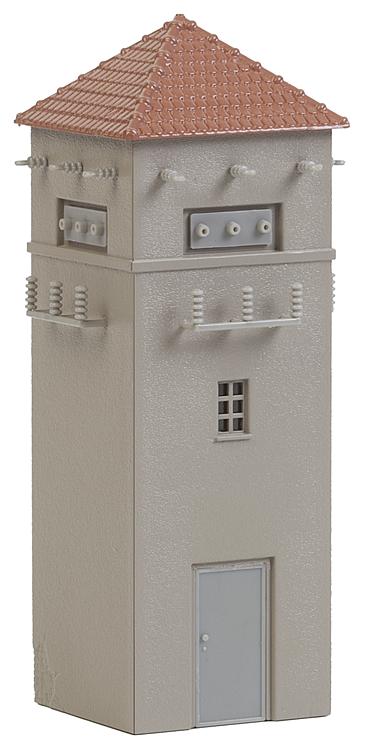 Small substation with pointed roof - 2