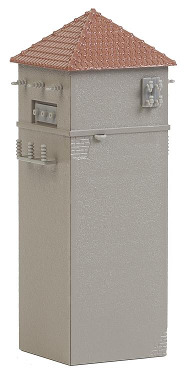 Small substation with pointed roof - 3