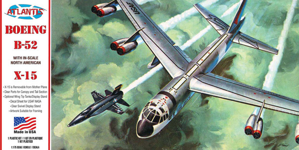 Boeing B-52 w. X-15 1/75