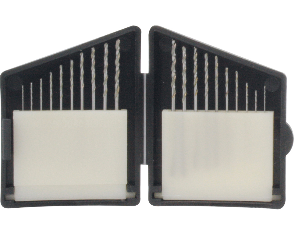 Borrsats med chuckhandtag, 0.3 - 2.5mm - 2