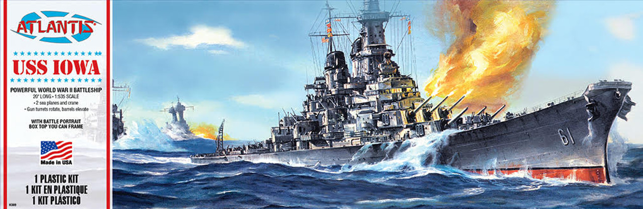 USS Lowa BB-61 1/535