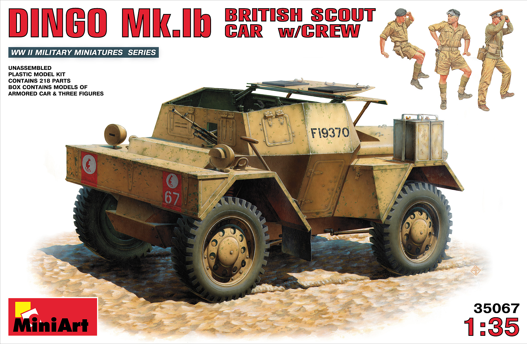 British Scout Car Dingo MK.1B 1/35